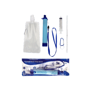 Waterfilter straw