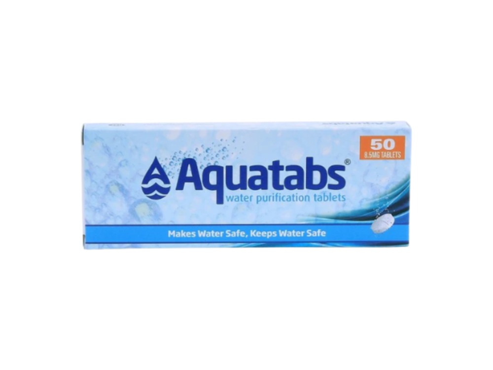 2 x Aquatabs voor 100 liter drinkwater