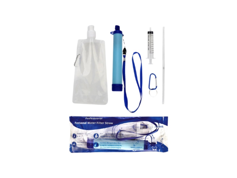 Waterfilter straw